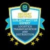Logistics certification badge